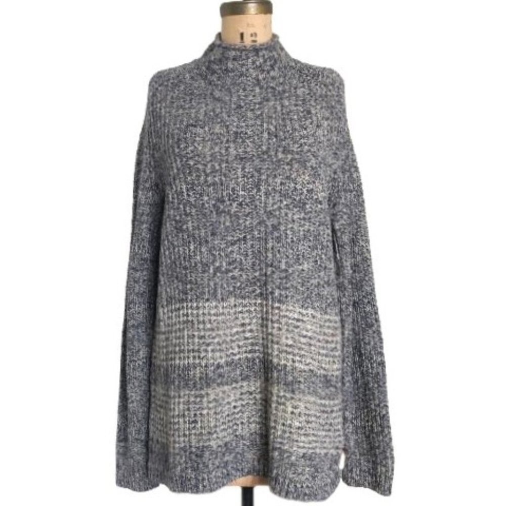 Roots long cotton & wool blend sweater